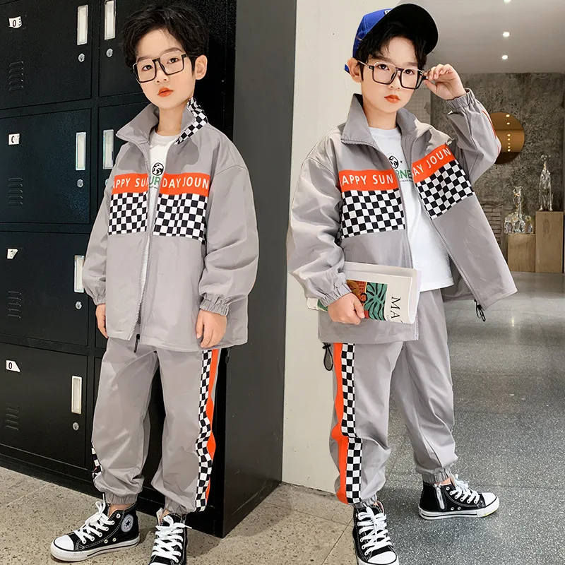 Vintage Spring Autumn Children's Clothes Suit Baby Boys Coat + Pants 2pcs/Set Kids Teenage Gift Formal Boy Clothing High Quality
Vintage Spring Autumn Children's Clothes Suit Baby Boys Coat + Pants 2pcs/Set Kids Teenage Gift Formal Boy Clothing High Quality