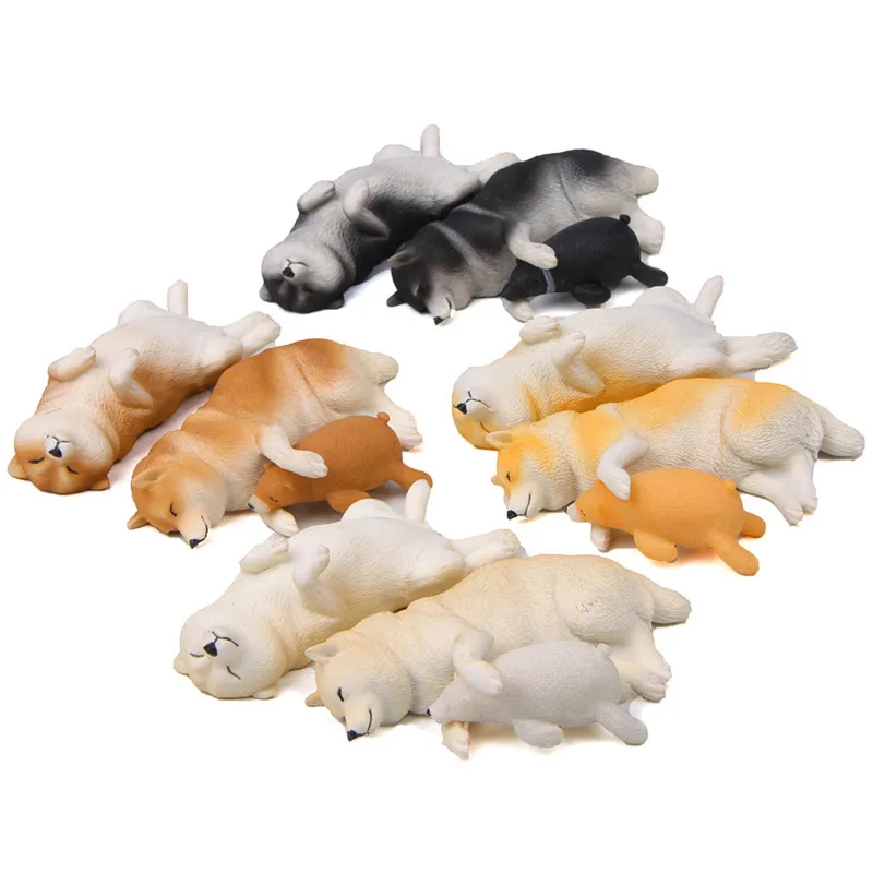 New Warm Sleep Series Dog Animal Simulation Super Cute Husky Corgi Dog Action Figures Pvc Lovely Pet Model Toys
New Warm Sleep Series Dog Animal Simulation Super Cute Husky Corgi Dog Action Figures Pvc Lovely Pet Model Toys