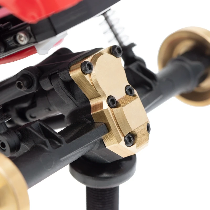 Brass Heavy Duty Differential Cover Bridge Axle Cover Upgrade Accessories for 1/24 RC Crawler Axial SCX24 90081 Parts
Brass Heavy Duty Differential Cover Bridge Axle Cover Upgrade Accessories for 1/24 RC Crawler Axial SCX24 90081 Parts