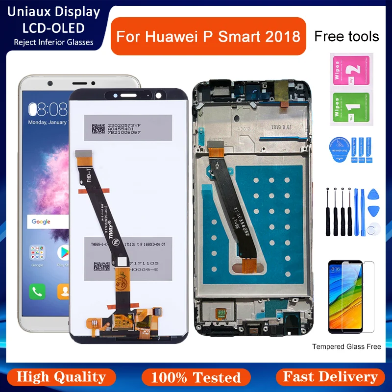 For Huawei P Smart 2018 Enjoy 7S FIG LX1 LA1 LX2 LX3 TL10 AL10 LCD Display With Touch Screen Digitizer Assembly With or No Fram
For Huawei P Smart 2018 Enjoy 7S FIG LX1 LA1 LX2 LX3 TL10 AL10 LCD Display With Touch Screen Digitizer Assembly With or No Fram