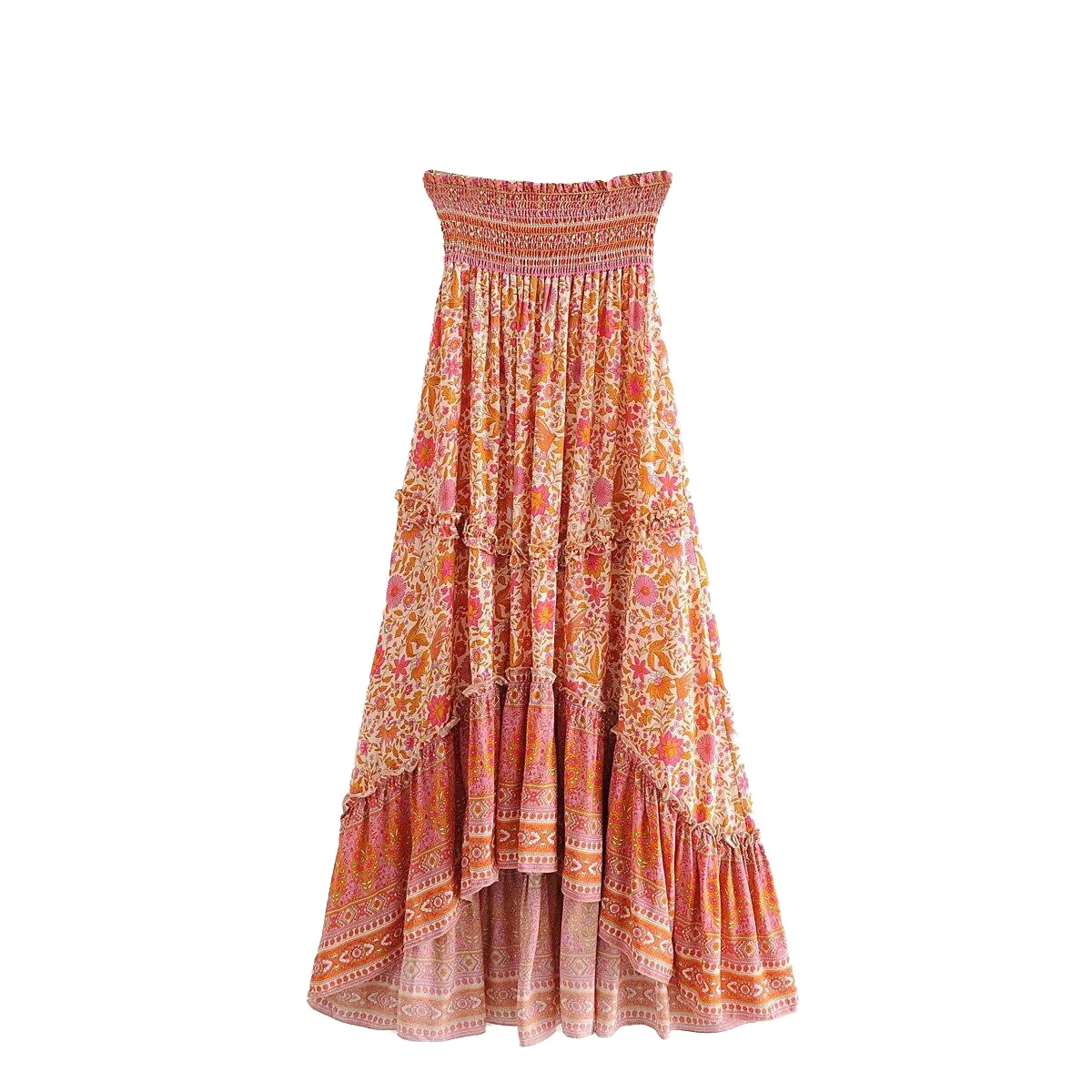 2020 Summer Skirts Womens Vintage Floral Print Midi High Waist Chic Skirt Casual Hippie A-Line Beach Boho saia Jupe faldas mujer
2020 Summer Skirts Womens Vintage Floral Print Midi High Waist Chic Skirt Casual Hippie A-Line Beach Boho saia Jupe faldas mujer