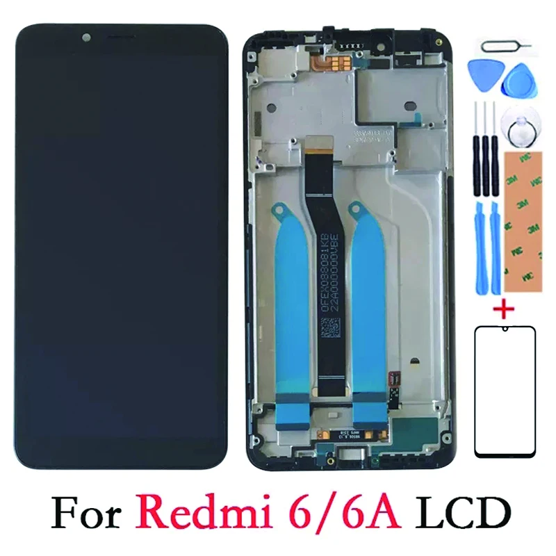 100% протестированный 5,45 дюймовый ЖК-дисплей для Xiaomi Redmi 6A сенсорный экран + рамка дигитайзер в сборе для Xiaomi Redmi 6 LCD
100% протестированный 5,45 дюймовый ЖК-дисплей для Xiaomi Redmi 6A сенсорный экран + рамка дигитайзер в сборе для Xiaomi Redmi 6 LCD