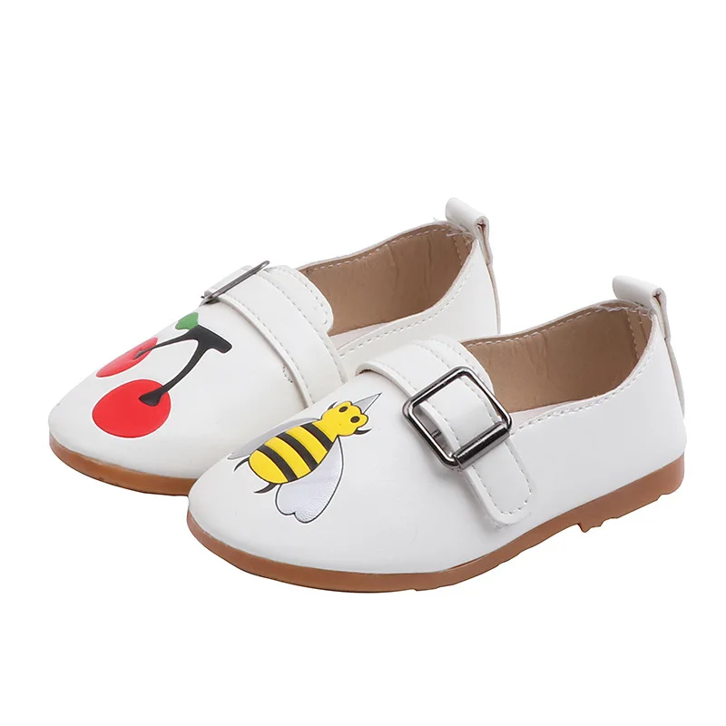 Spring Summer Korean Cartoon Animal Girls' Leather Shoes All Size Children's Casual Shoes Wild Flats Non-slip Kids' White Shoes
Spring Summer Korean Cartoon Animal Girls' Leather Shoes All Size Children's Casual Shoes Wild Flats Non-slip Kids' White Shoes