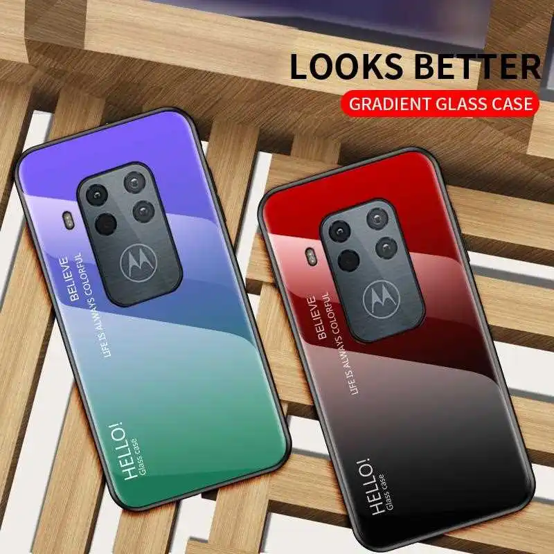 Joomer Gradient Pattern Glass Case For Motorola One Pro One Zoom Phone Case Cover
Joomer Gradient Pattern Glass Case For Motorola One Pro One Zoom Phone Case Cover