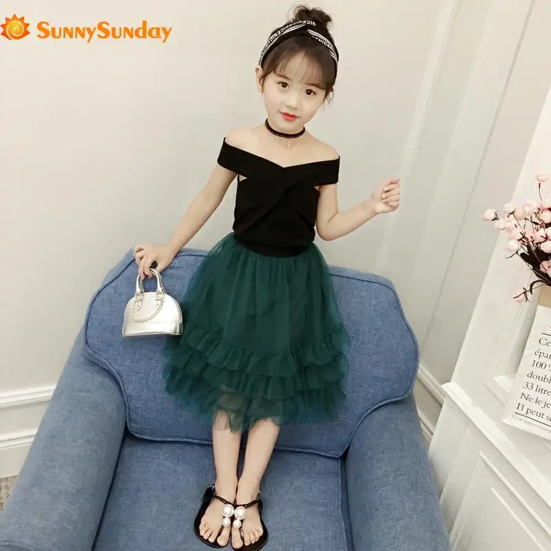 Fashion Summer Children Sets Cotton Vest + Skirt For Baby Girls Off Shoulder Solid Sleeveless Kids' Clothing Suits Skirts 2Pcs
Fashion Summer Children Sets Cotton Vest + Skirt For Baby Girls Off Shoulder Solid Sleeveless Kids' Clothing Suits Skirts 2Pcs
