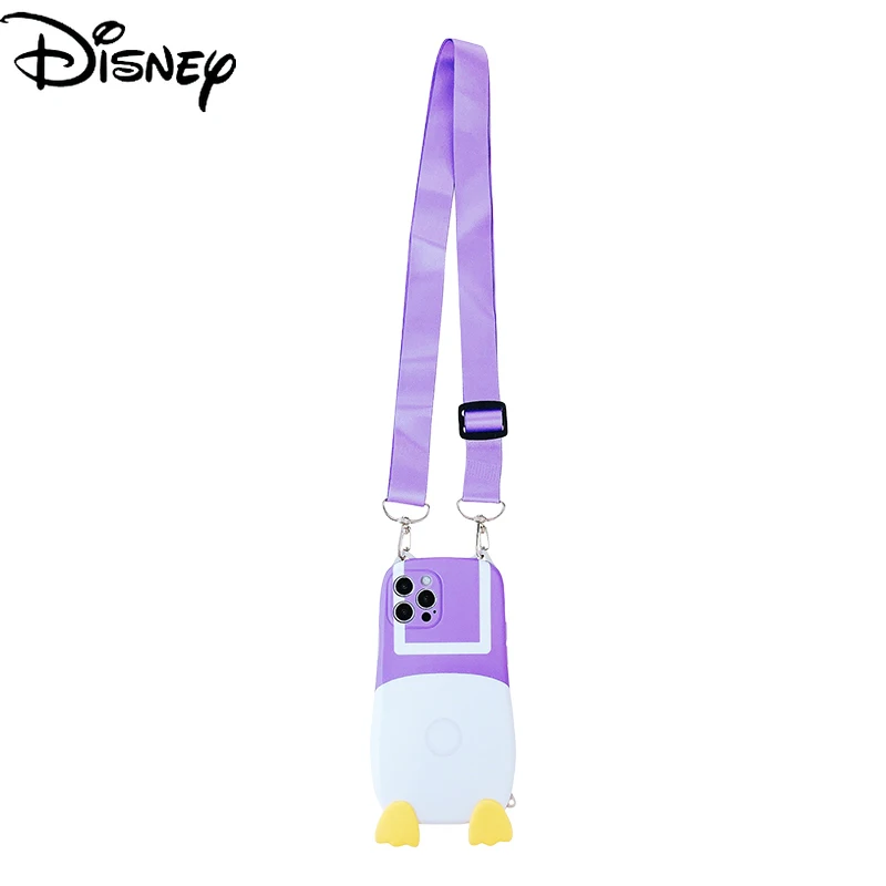 

Disney cartoon Donald Duck mobile phone case with lanyard for iPhone12/12promax/se/xr/xs/xsmax/7p/8p/11pro/11promax/12mini/7/8/