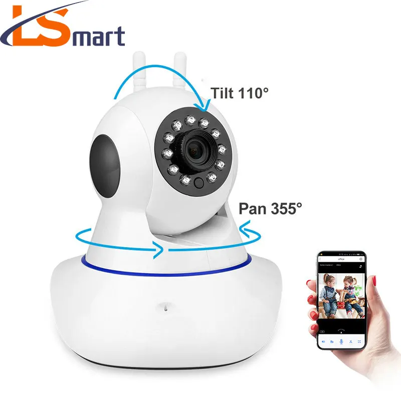 IP Wi Fi камера LSmart беспроводная безопасности 1080P домашняя видеоняня|Камеры