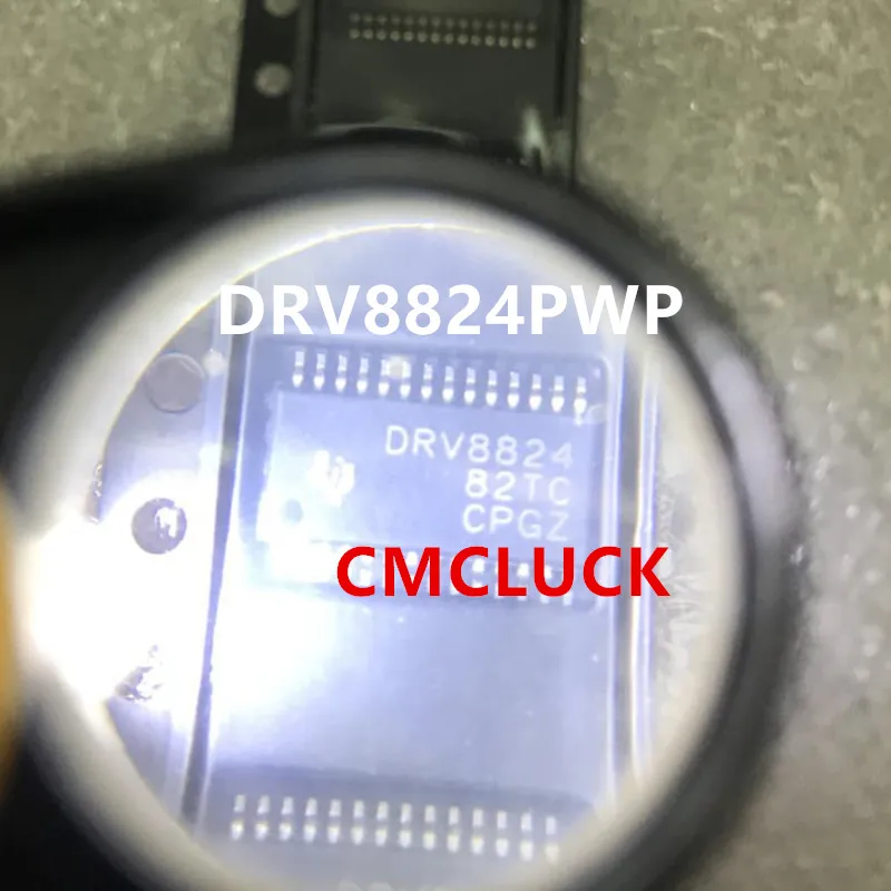 2 шт., биполярный шаговый двигатель DRV8824PWP HTSSOP24 
2 шт., биполярный шаговый двигатель DRV8824PWP HTSSOP24