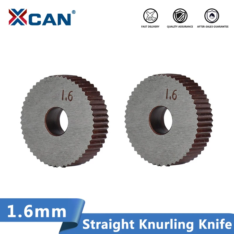 XCAN 1.6mm Straight Knurling Knife Inner Hole Embossing Wheel Straight Knurling Wheel HSS Wheel Lathe Knurling Tools
XCAN 1.6mm Straight Knurling Knife Inner Hole Embossing Wheel Straight Knurling Wheel HSS Wheel Lathe Knurling Tools