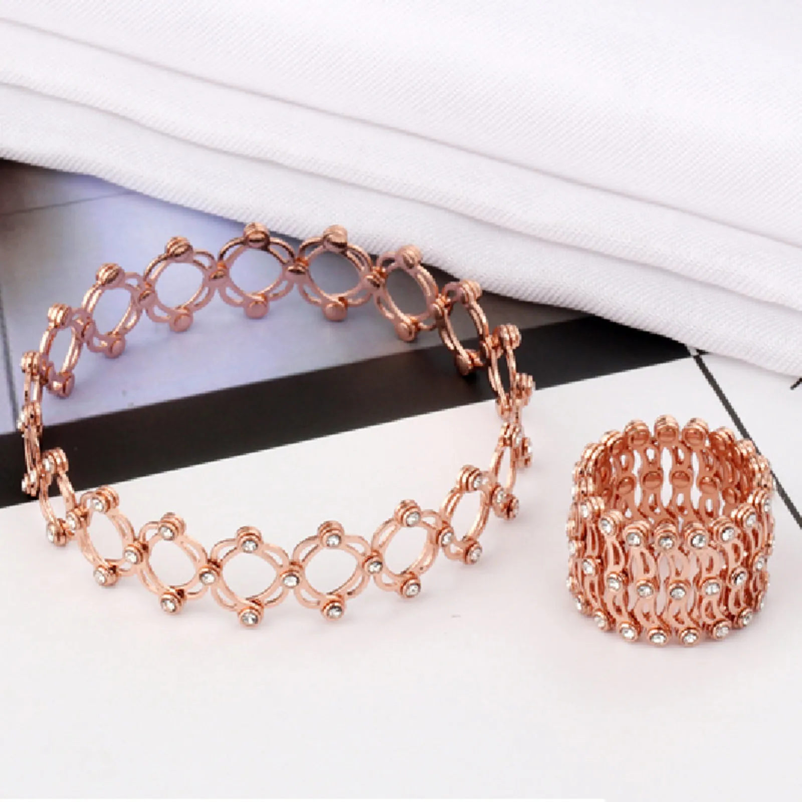 2In1 Magic Ring Bracelet Telescopic Retractable Rings To Change Bracelet Jewelry Valentine's Day Girlfriend Gift Jewelery Dropsh
2In1 Magic Ring Bracelet Telescopic Retractable Rings To Change Bracelet Jewelry Valentine's Day Girlfriend Gift Jewelery Dropsh
