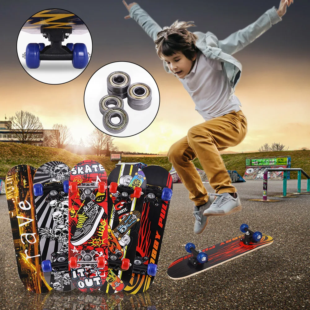 Skateboard Double Rocker Board Maple 4 Wheels Children Kids Figure Skating Street 8 Colors Double Up Board Red Colors Frosted
Skateboard Double Rocker Board Maple 4 Wheels Children Kids Figure Skating Street 8 Colors Double Up Board Red Colors Frosted