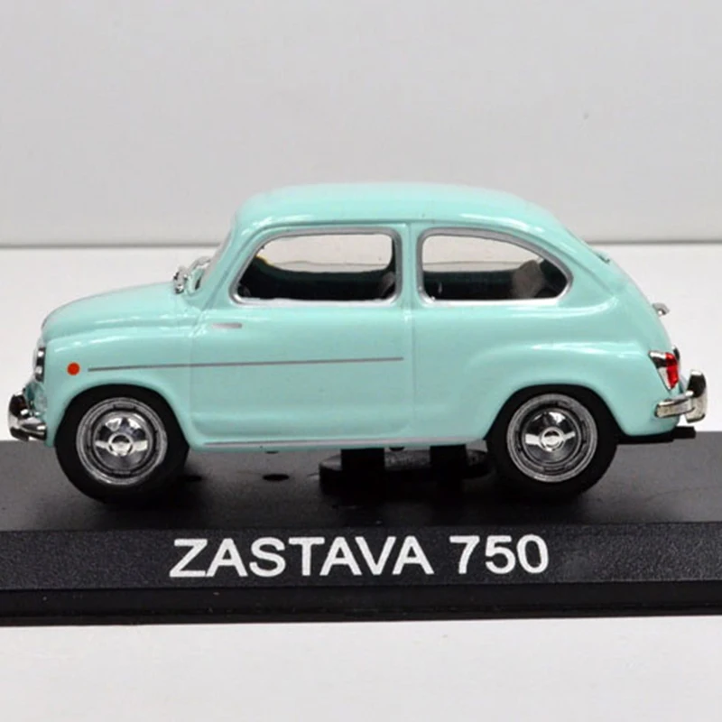 Литая в масштабе 1:43 советская машина ZASTAVA 750 классическая модель автомобиля из