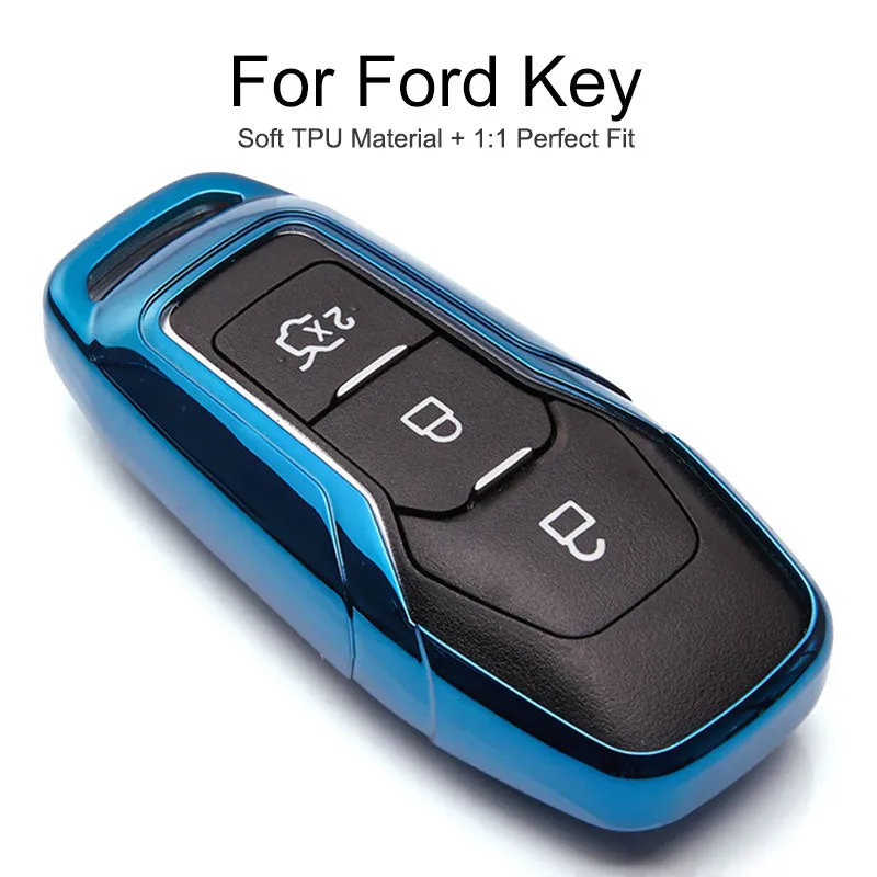 TPU Protection Car Key Cover Case For Ford Mondeo Mk4 MK3 MK5 Ranger S C Max Explorer 5 Fiesta ST F15 Key Chain Ring Accessories
TPU Protection Car Key Cover Case For Ford Mondeo Mk4 MK3 MK5 Ranger S C Max Explorer 5 Fiesta ST F15 Key Chain Ring Accessories