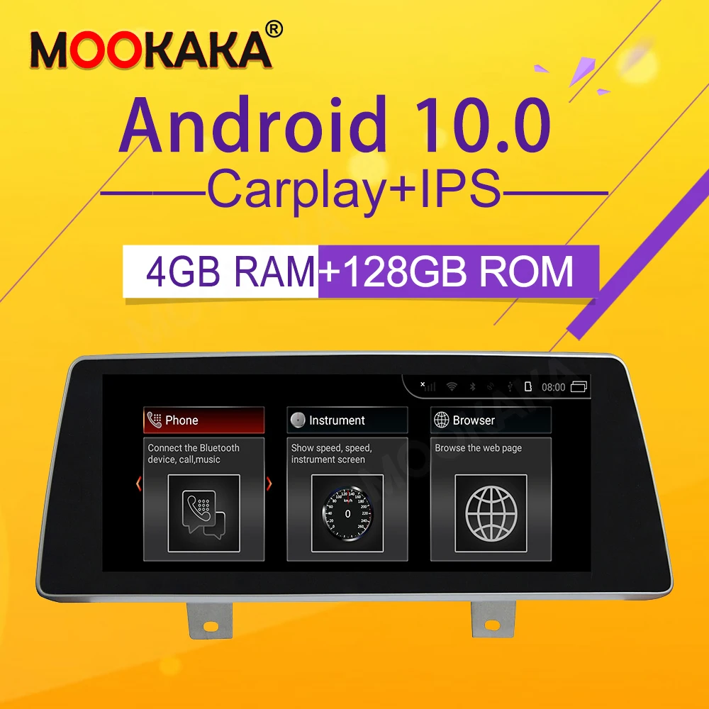 IPS Android 10.0 8+128G Car GPS Navigation For BMW 5/6 G30 G31 G32 WIFI Radio Video Multimedia Auto Stereo Head Unit DSP Carplay
IPS Android 10.0 8+128G Car GPS Navigation For BMW 5/6 G30 G31 G32 WIFI Radio Video Multimedia Auto Stereo Head Unit DSP Carplay