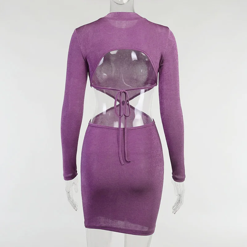 Ladies Dress Sexy Slim Shiny Faceless Lace Strap Hollow Cutout Long Sleeve New Unique Design Gown Suitable for Formal Partie
Ladies Dress Sexy Slim Shiny Faceless Lace Strap Hollow Cutout Long Sleeve New Unique Design Gown Suitable for Formal Partie