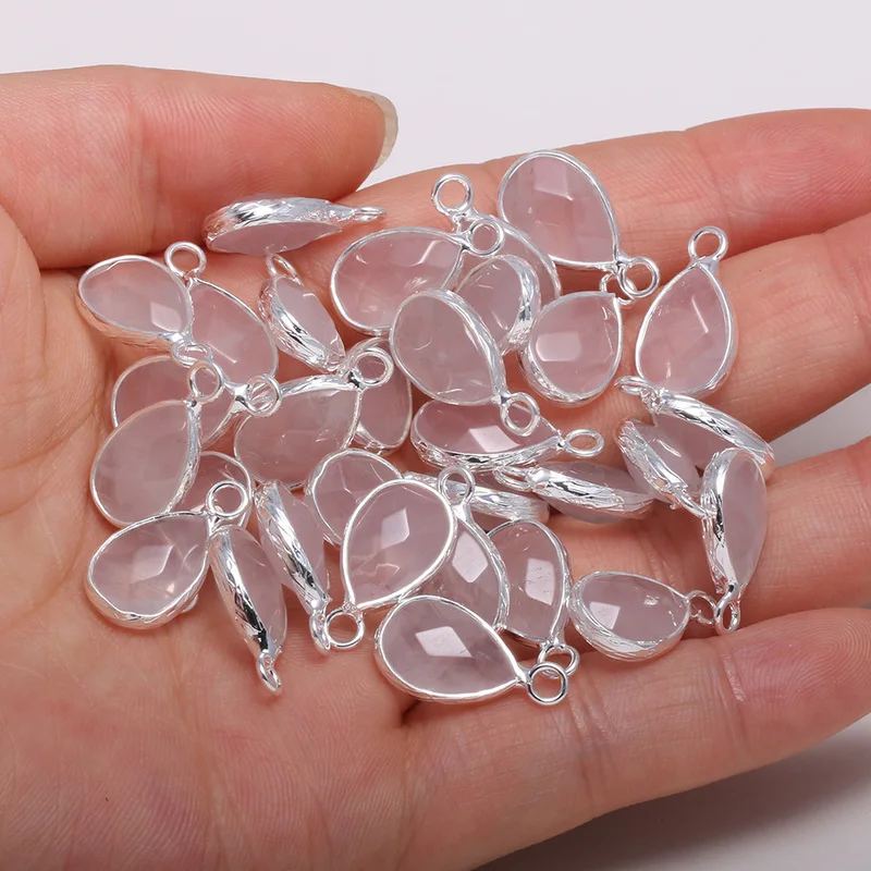 1PC Natural Rose Quartzs Pendant Charms Section Water Drop-shaped Pendant For DIY Jewelry Best Birthday Gift Size 10x14mm
1PC Natural Rose Quartzs Pendant Charms Section Water Drop-shaped Pendant For DIY Jewelry Best Birthday Gift Size 10x14mm