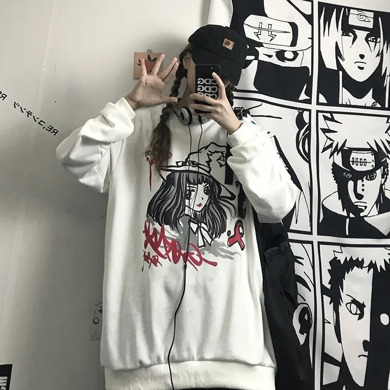 KOSAHIKI 2021 Spring Japanese Streetwear Loose Hoodies Harajuku Cartoon Print Pullovers O Neck Casual Fashion Sweatshirt 11a119
KOSAHIKI 2021 Spring Japanese Streetwear Loose Hoodies Harajuku Cartoon Print Pullovers O Neck Casual Fashion Sweatshirt 11a119