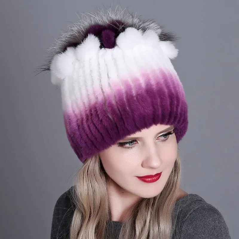 Young Ladies Stylish Rex Rabbit Fur Hat Warm And Thick Knitted Hat Autumn And Winter Colorful Woven Womens Hat Outdoor Hat
Young Ladies Stylish Rex Rabbit Fur Hat Warm And Thick Knitted Hat Autumn And Winter Colorful Woven Womens Hat Outdoor Hat