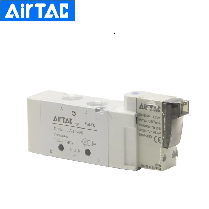 New Original AirTac 5V Series Pneumatic Air Control Valve 5V110-06 5V11006B050 5V11006B200 
New Original AirTac 5V Series Pneumatic Air Control Valve 5V110-06 5V11006B050 5V11006B200
