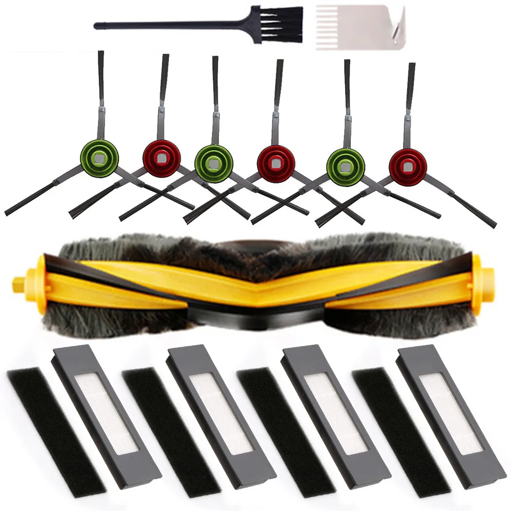 Filter Side Brush Roller Brush Cleaning Brush For Ecovacs Deebot OZMO 920 950 T5 T8 T9 Robot Vacuum Cleaner Household Sweeper
Filter Side Brush Roller Brush Cleaning Brush For Ecovacs Deebot OZMO 920 950 T5 T8 T9 Robot Vacuum Cleaner Household Sweeper