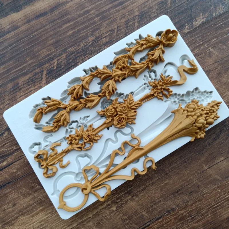 Sugarcraft Lace silicone mold cake decorating tools confeitaria moldes de silicone fondant cake mold chocoe molds k960
Sugarcraft Lace silicone mold cake decorating tools confeitaria moldes de silicone fondant cake mold chocoe molds k960