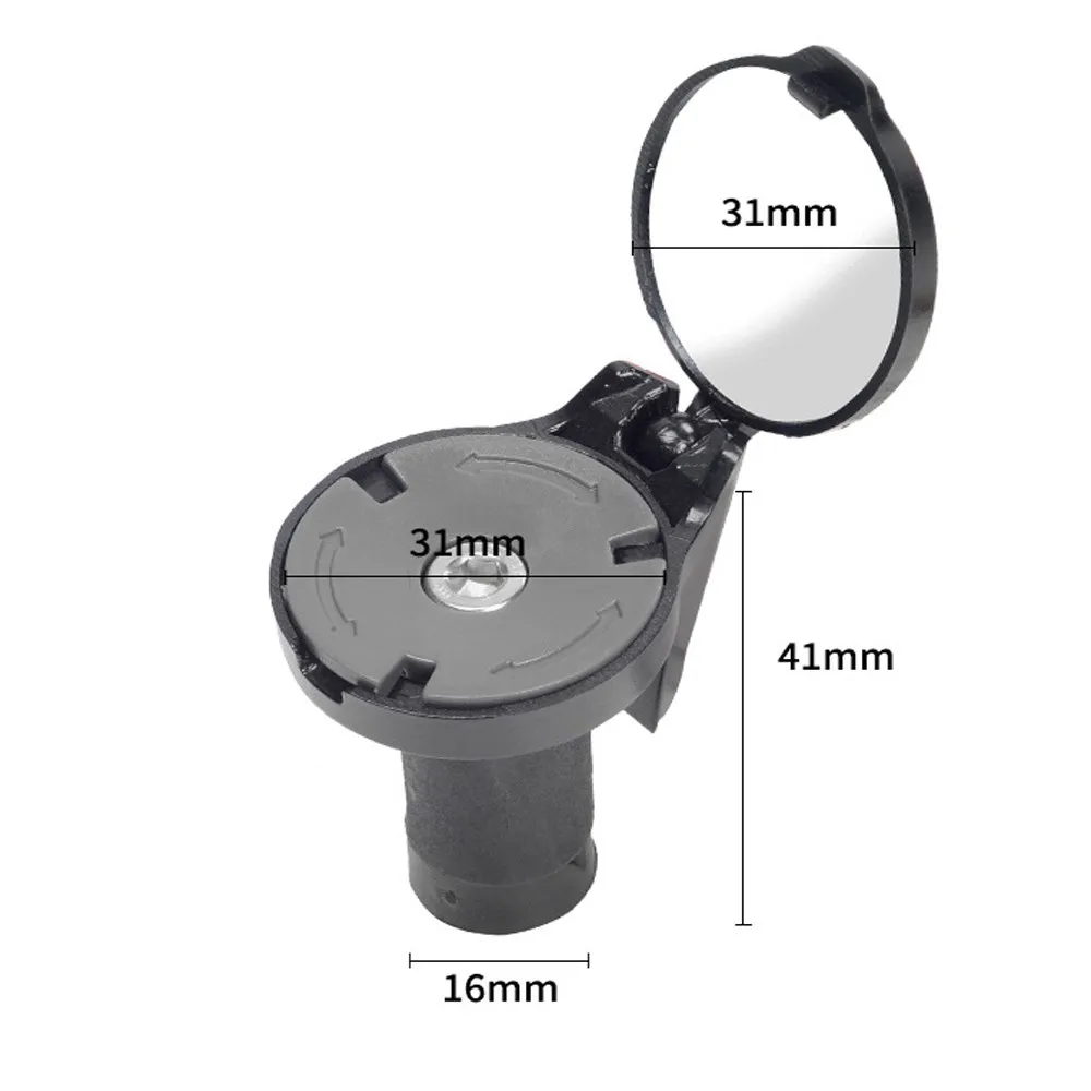 1pcs Mini Bike Rear View Mirror Road Cycling Handlebar Plug 360 Degrees Rotatable Rear View Mirror For 16-22mm Bicycle Handlebar
1pcs Mini Bike Rear View Mirror Road Cycling Handlebar Plug 360 Degrees Rotatable Rear View Mirror For 16-22mm Bicycle Handlebar