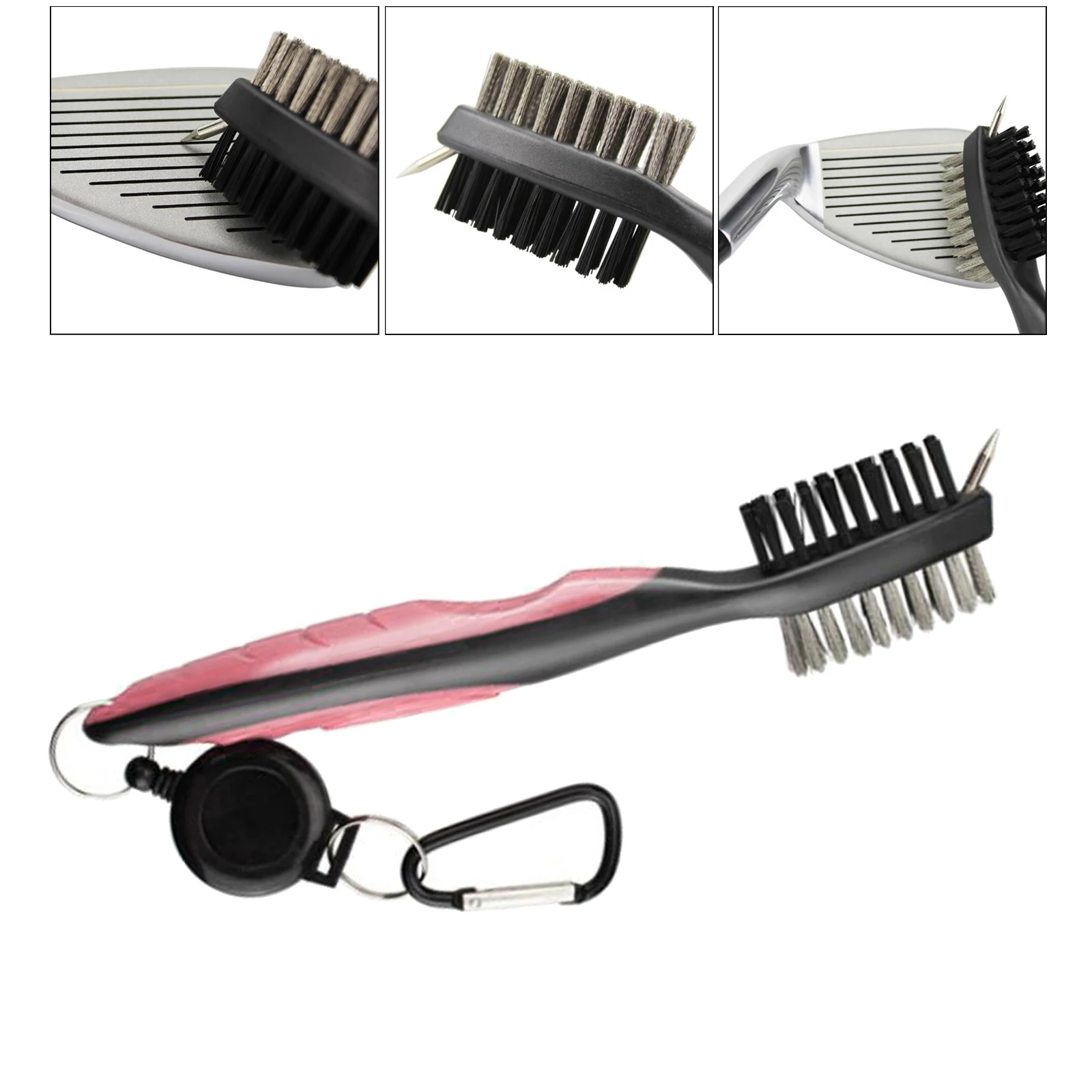 Golf Club Brush Golf Pole Putter Double Sided Groove Cleaner Cleaning Brushes Tool for Outdoor Exercise Sport Decoration
Golf Club Brush Golf Pole Putter Double Sided Groove Cleaner Cleaning Brushes Tool for Outdoor Exercise Sport Decoration
