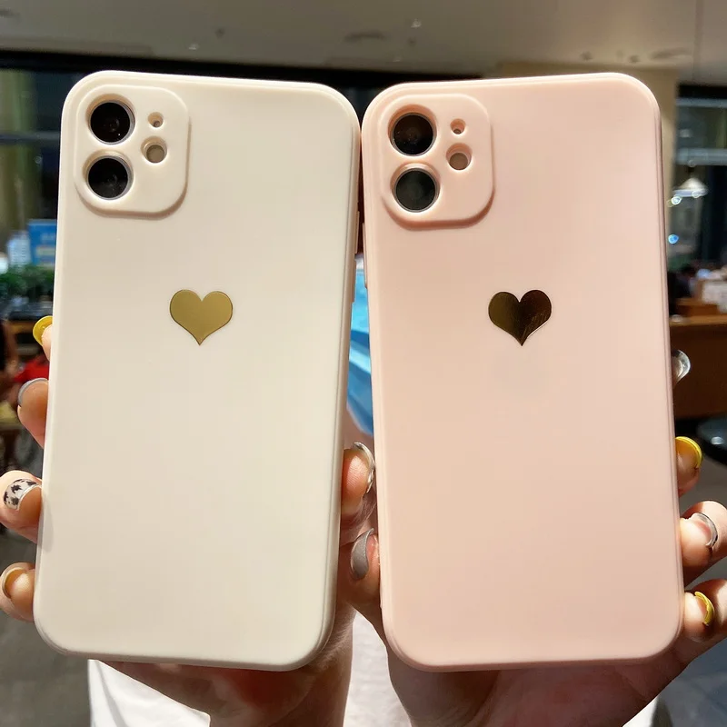 Silicone Soft Heart Phone Case For iphone 13 Mini 12 Pro Max 11 XR X XS MAX 7 8 Plus Case Candy Color Fundas Cover Shockproof
Silicone Soft Heart Phone Case For iphone 13 Mini 12 Pro Max 11 XR X XS MAX 7 8 Plus Case Candy Color Fundas Cover Shockproof