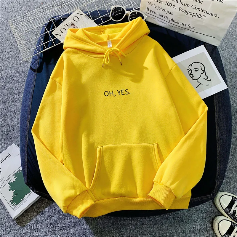 yvlvol Oh yes print fashion new women hoodies for spring autumn sweatershirt female tops hoodies pullovers 2021 streetwear
yvlvol Oh yes print fashion new women hoodies for spring autumn sweatershirt female tops hoodies pullovers 2021 streetwear