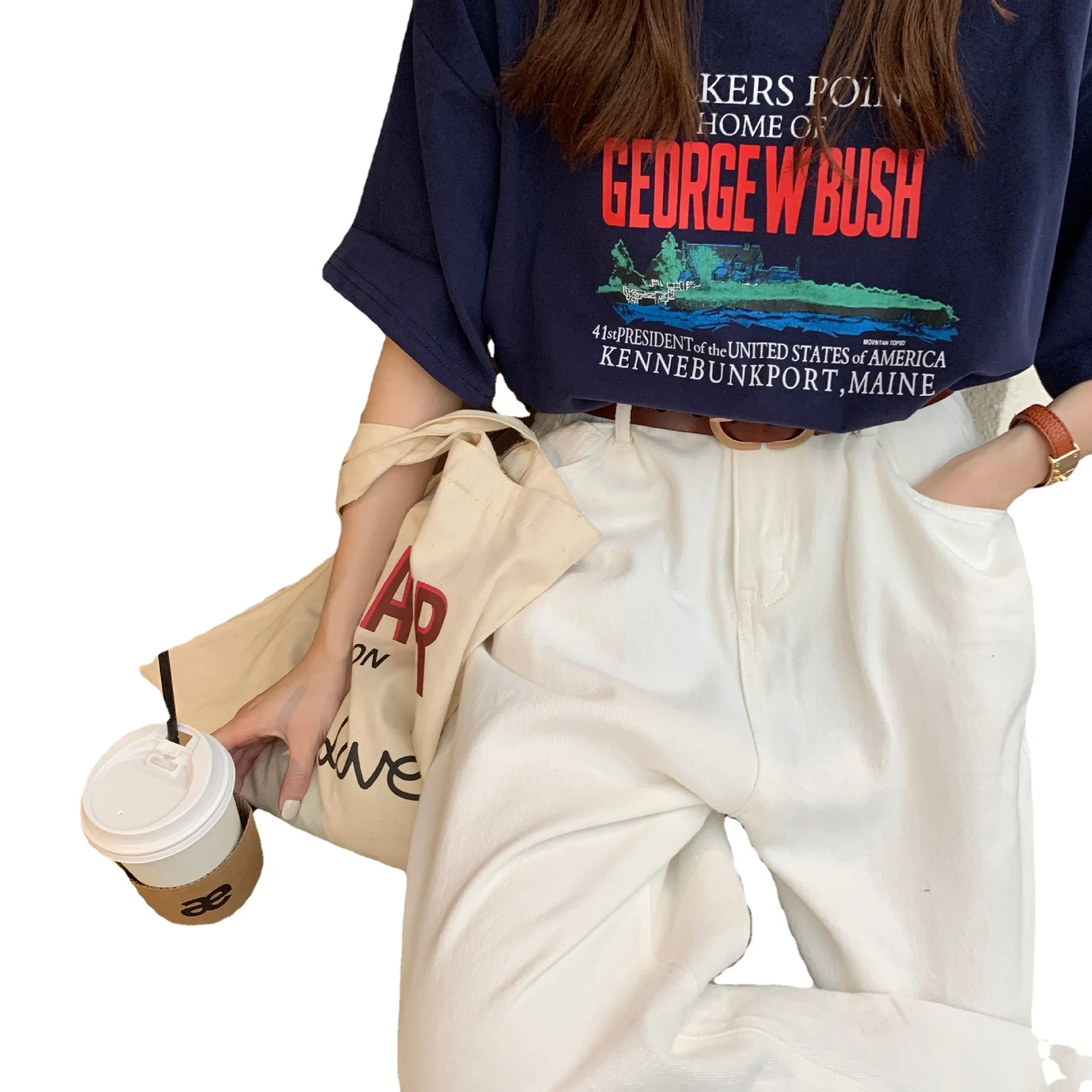 2021 summer new women's wear Korean basic loose round neck letter printed short sleeve T-shirt
2021 summer new women's wear Korean basic loose round neck letter printed short sleeve T-shirt
