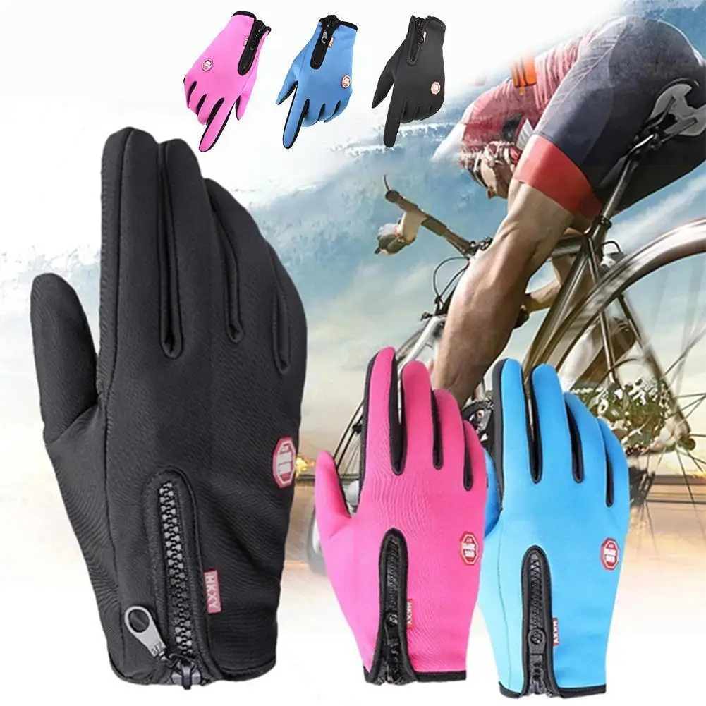 Motorcycle Gloves Fleece Thickened Warm Windproof Waterproof Night Ski Glove Winter Women Men Glove Screen Ride Reflective Q3W0
Motorcycle Gloves Fleece Thickened Warm Windproof Waterproof Night Ski Glove Winter Women Men Glove Screen Ride Reflective Q3W0