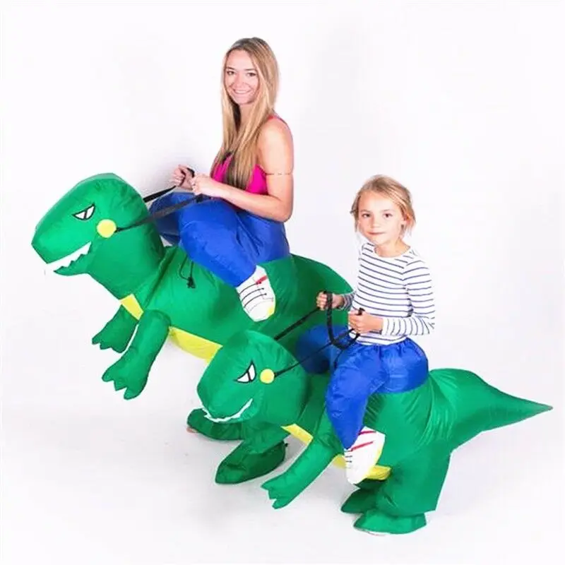 Inflatable Dinosaur Fancy Dress Unisex Costume Dino Rider Mascot Costume Party Cosplay Game Adult
Inflatable Dinosaur Fancy Dress Unisex Costume Dino Rider Mascot Costume Party Cosplay Game Adult