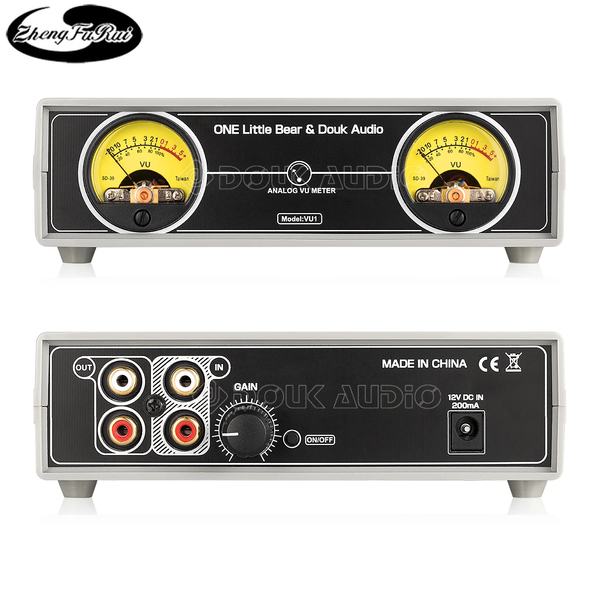 VU1 brand new design, amplifier VU meter head level meter with backlight, voice control finished product VU driver board
VU1 brand new design, amplifier VU meter head level meter with backlight, voice control finished product VU driver board