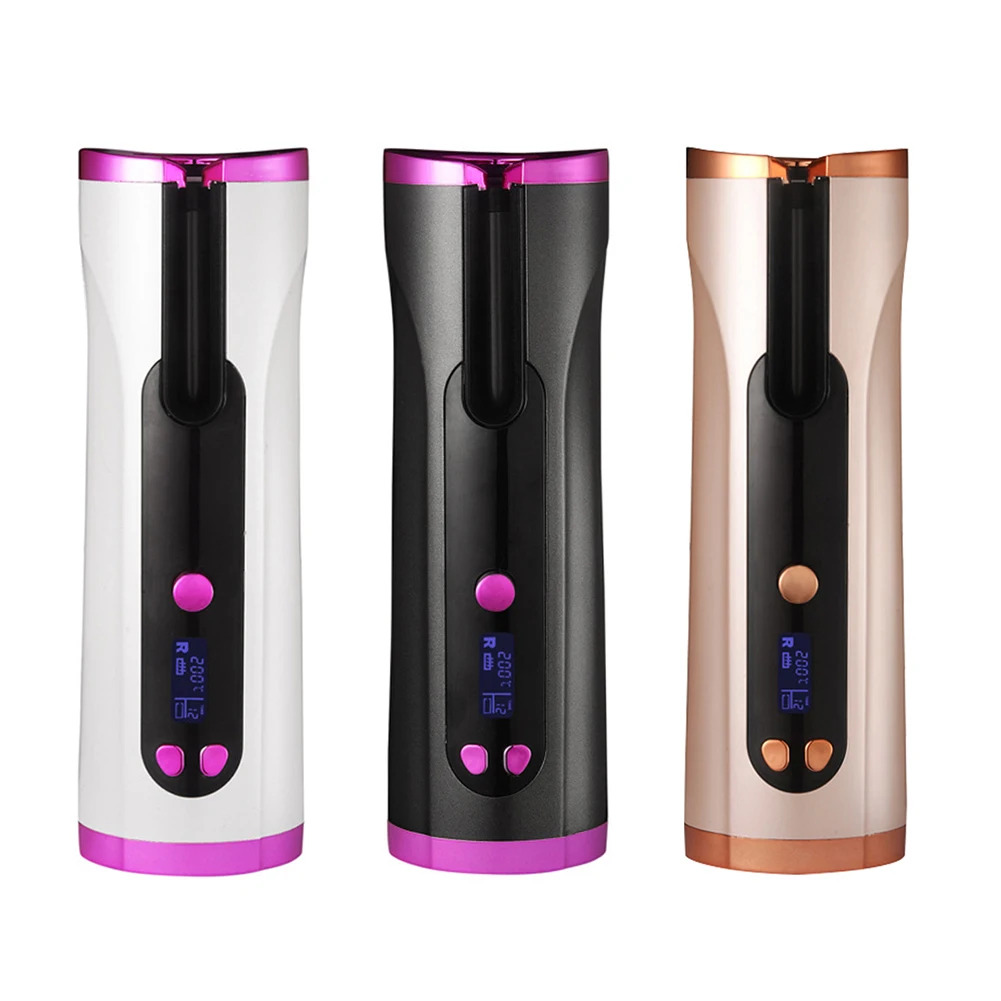 Cordless Auto Rotating Ceramic Hair Curler 6 Modes Temperature Wireless Wave Curling Iron Hairdressing Salon Tool USB Rechargeab
Cordless Auto Rotating Ceramic Hair Curler 6 Modes Temperature Wireless Wave Curling Iron Hairdressing Salon Tool USB Rechargeab