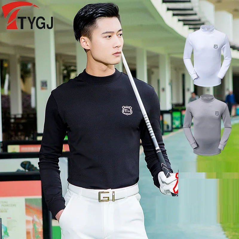 Мужская одежда для гольфа на осень и зиму, утепленные рубашки для гольфа, мужские спортивные футболки для гольфа, дышащая одежда для гольфа с круглым вырезом 
Мужская одежда для гольфа на осень и зиму, утепленные рубашки для гольфа, мужские спортивные футболки для гольфа, дышащая одежда для гольфа с круглым вырезом