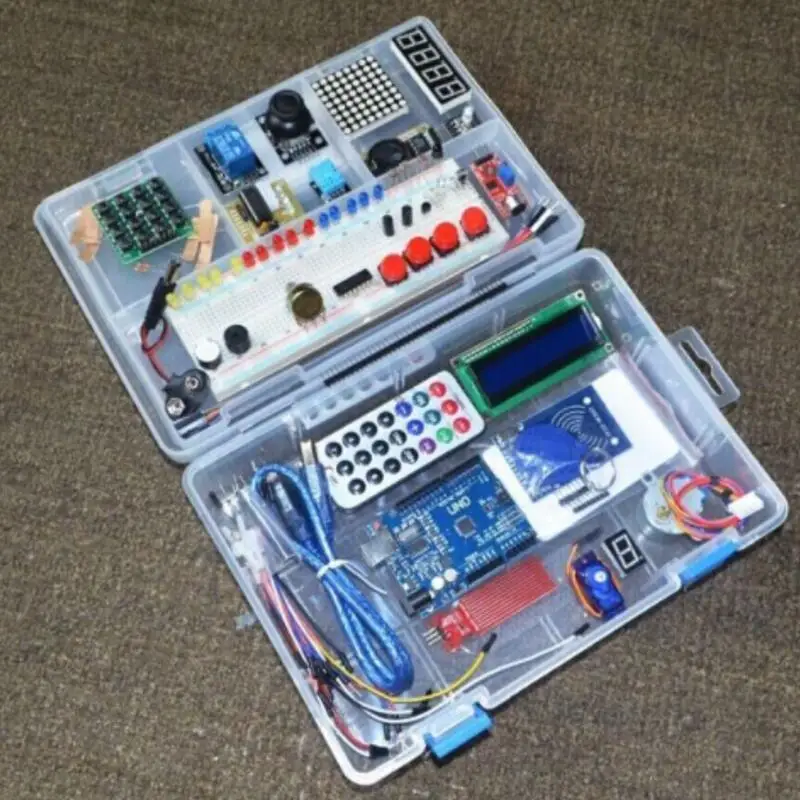 Стартовый набор обновленной расширенной версии для обучения RFID Arduino UNO R3|IC/ID