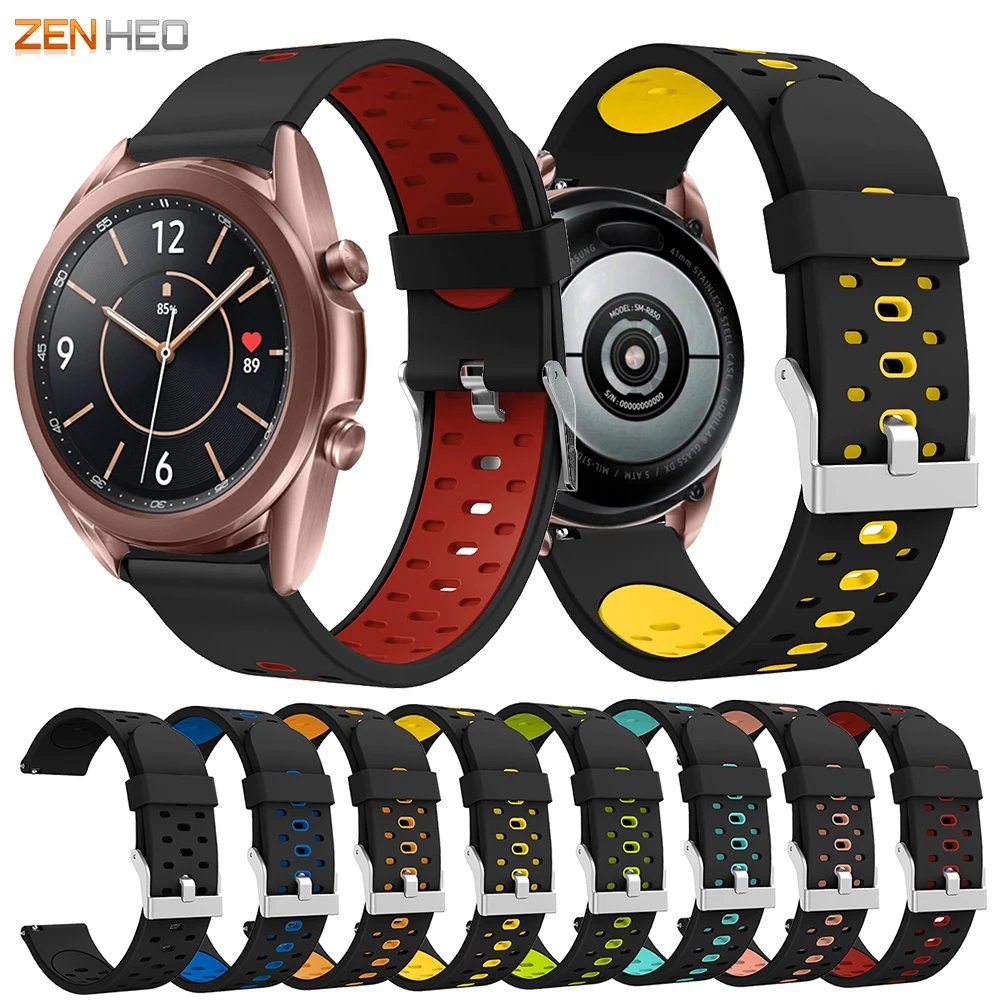 Ремешок силиконовый для Samsung Galaxy Watch 3 41 мм/Galaxy Watch 42 мм, сменный Браслет для Samsung Galaxy Watch 3, 20 мм
Ремешок силиконовый для Samsung Galaxy Watch 3 41 мм/Galaxy Watch 42 мм, сменный Браслет для Samsung Galaxy Watch 3, 20 мм