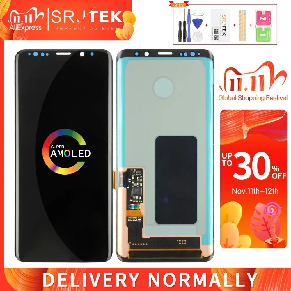 AMOLED экран для SAMSUNG Galaxy S9 LCD G9600 сенсорный дигитайзер сенсор стекло в сборе рамка для S9 + S9 Plus дисплей G965 G9650
AMOLED экран для SAMSUNG Galaxy S9 LCD G9600 сенсорный дигитайзер сенсор стекло в сборе рамка для S9 + S9 Plus дисплей G965 G9650