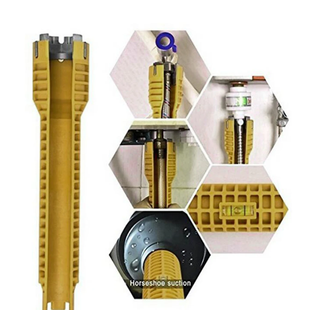 Faucet And Sink Installer Kitchen Bathroom Tool Multi-function Pipe 
Faucet And Sink Installer Kitchen Bathroom Tool Multi-function Pipe