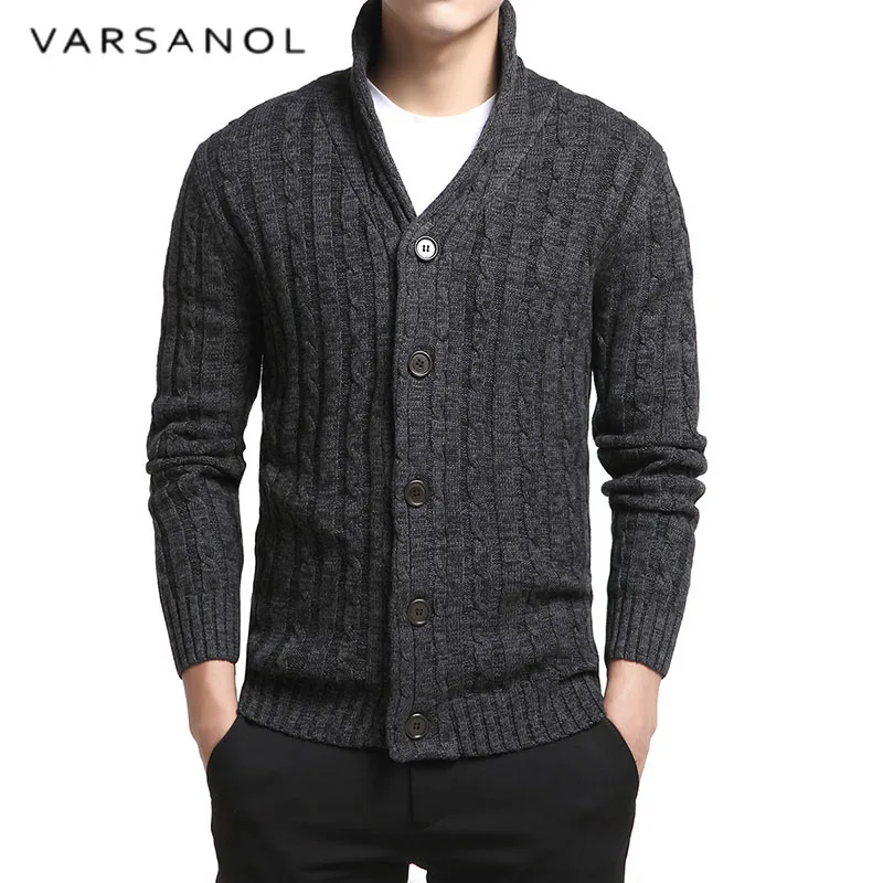 Мужской трикотажный кардиган с V образным вырезом|cardigan male|brand men sweaterfashion sweater |