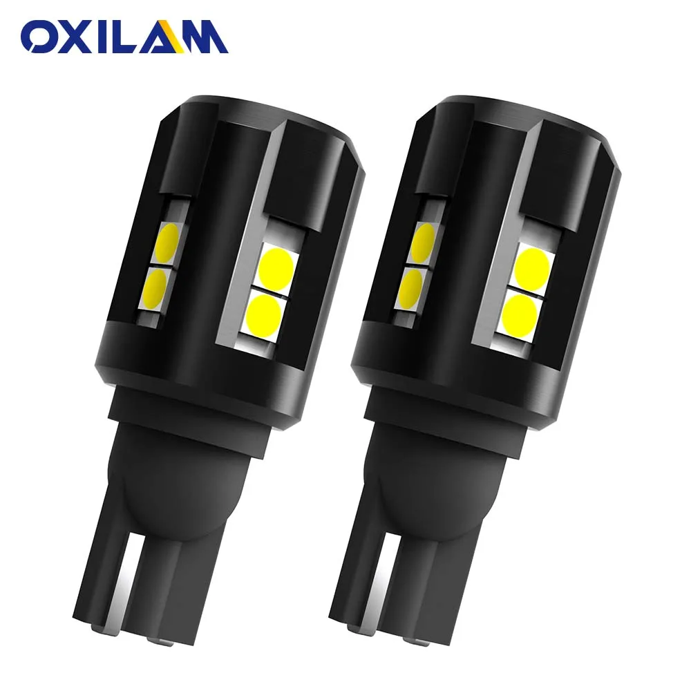 

OXILAM 2PCS W16W T15 LED Bulb Canbus Error Free 1700Lm 912 921 Reversing Light Anti-Hyperflash Car Backup Lamp 6500K White 12V