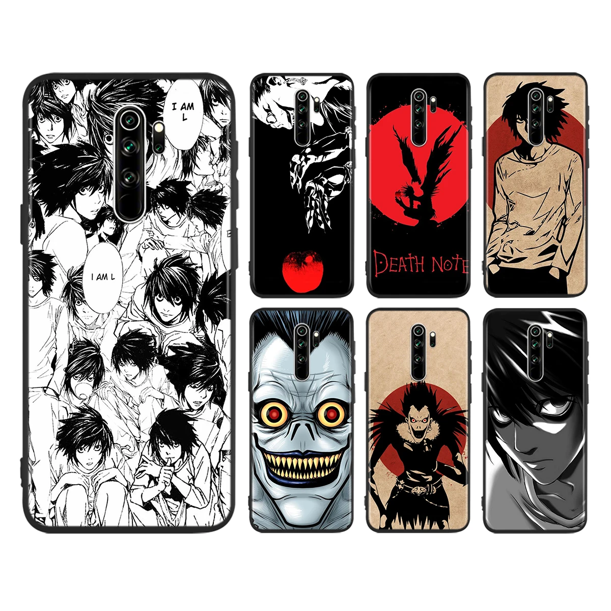 Phone Case For Xiaomi Redmi K40 Gaming K30i K30T K30S K30 Ultra K20 10X Pro 5G Anime death note Black Soft TPU Cover
Phone Case For Xiaomi Redmi K40 Gaming K30i K30T K30S K30 Ultra K20 10X Pro 5G Anime death note Black Soft TPU Cover