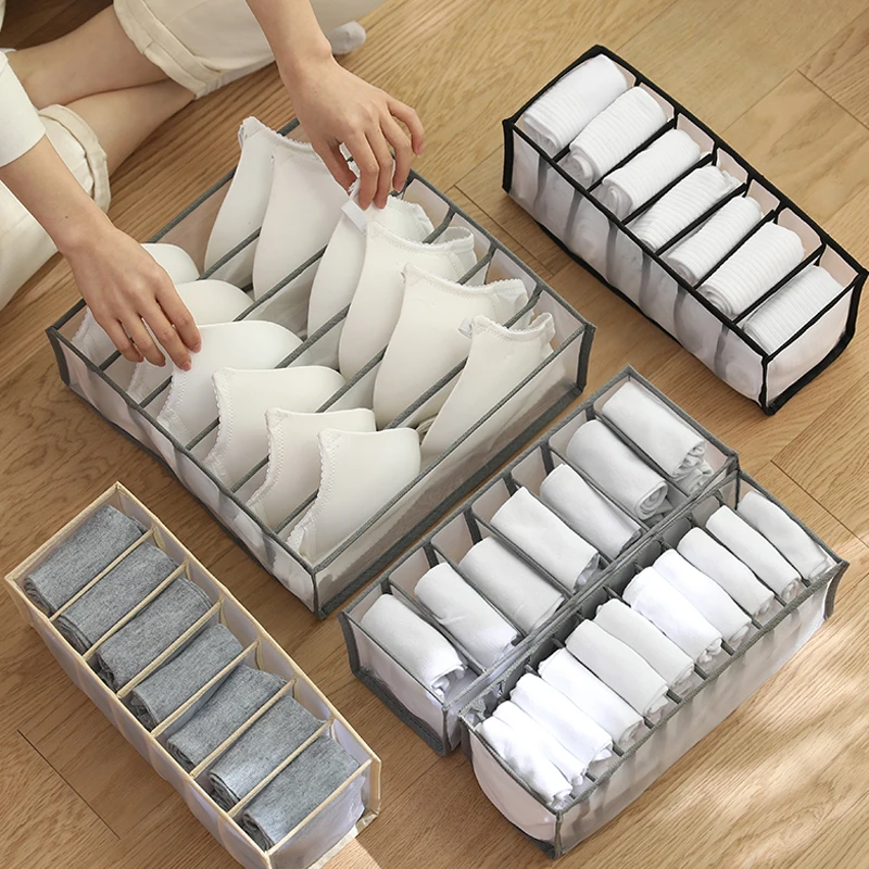 Drawers Divider Clothing Boxes Underwear Clothes Organizer Drawer Nylon Divider Closet Organizer for Folding Ties Socks Shorts
Drawers Divider Clothing Boxes Underwear Clothes Organizer Drawer Nylon Divider Closet Organizer for Folding Ties Socks Shorts