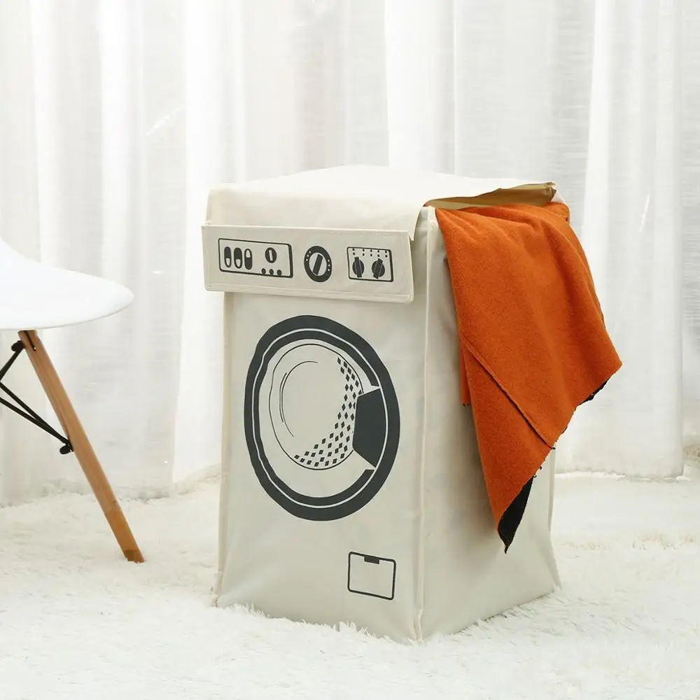 Washing Machine Pattern Waterproof Laundry Hamper Folding Dirty Clothes Storage Baskets Box Kids Toy Organizer Bucket
Washing Machine Pattern Waterproof Laundry Hamper Folding Dirty Clothes Storage Baskets Box Kids Toy Organizer Bucket