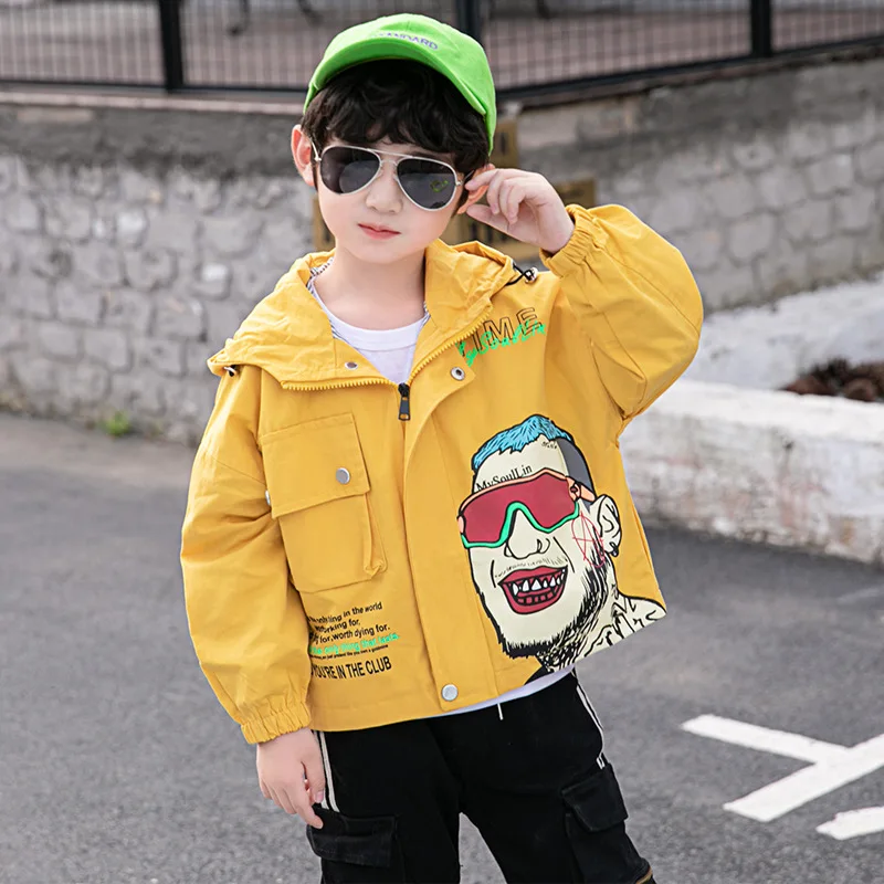 2021 Printed Spring Autumn Boy Coat Jackets Overcoat Top Kids Teenage Gift Children Clothes Gift Formal School High Quality
2021 Printed Spring Autumn Boy Coat Jackets Overcoat Top Kids Teenage Gift Children Clothes Gift Formal School High Quality