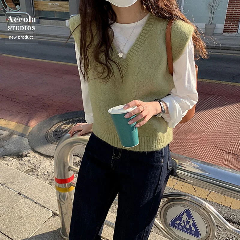 Sweater Vest Women Spring and Autumn New Small Man Korean College Style Suit Goddess Fan Fashion Shirt Vest Two-piece Suit
Sweater Vest Women Spring and Autumn New Small Man Korean College Style Suit Goddess Fan Fashion Shirt Vest Two-piece Suit