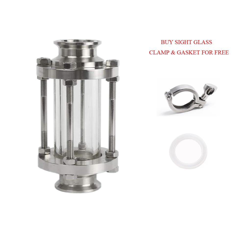 1,5 "Tri Clamp Clover Sanitay Flow смотровое стекло с диоптрией, подходит для трубы 38 мм OD SUS 304, фитинг из нержавеющей стали для домашнего пивоварения, дневн...
1,5 "Tri Clamp Clover Sanitay Flow смотровое стекло с диоптрией, подходит для трубы 38 мм OD SUS 304, фитинг из нержавеющей стали для домашнего пивоварения, дневн...