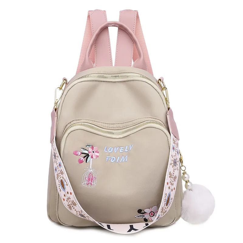 Hot Selling Backpack Women 2021 New Women Ethnic Style Oxford Cloth Backpack Small Fresh Embroidery Ladies Anti-theft Travel Bag
Hot Selling Backpack Women 2021 New Women Ethnic Style Oxford Cloth Backpack Small Fresh Embroidery Ladies Anti-theft Travel Bag