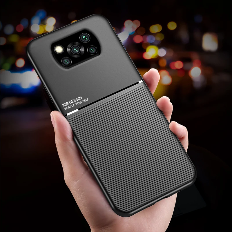 Luxury Business Ultra-thin Shockproof Leather Fringe Texture Car Magnetic Phone Case For Xiaomi Poco X3 Pro NFC TPU Back Cover
Luxury Business Ultra-thin Shockproof Leather Fringe Texture Car Magnetic Phone Case For Xiaomi Poco X3 Pro NFC TPU Back Cover