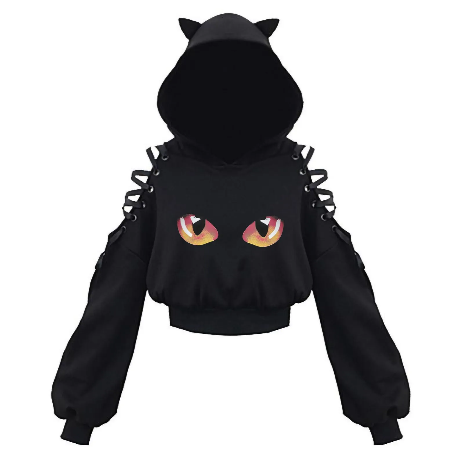 Women Causal Hoodie Sweatshirt Winter Kawaii Cat Ear Hooded Autumn Cute Street Pullovers Printed Loose Pullover Femme Tops
Women Causal Hoodie Sweatshirt Winter Kawaii Cat Ear Hooded Autumn Cute Street Pullovers Printed Loose Pullover Femme Tops